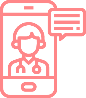 ícone de telemedicina